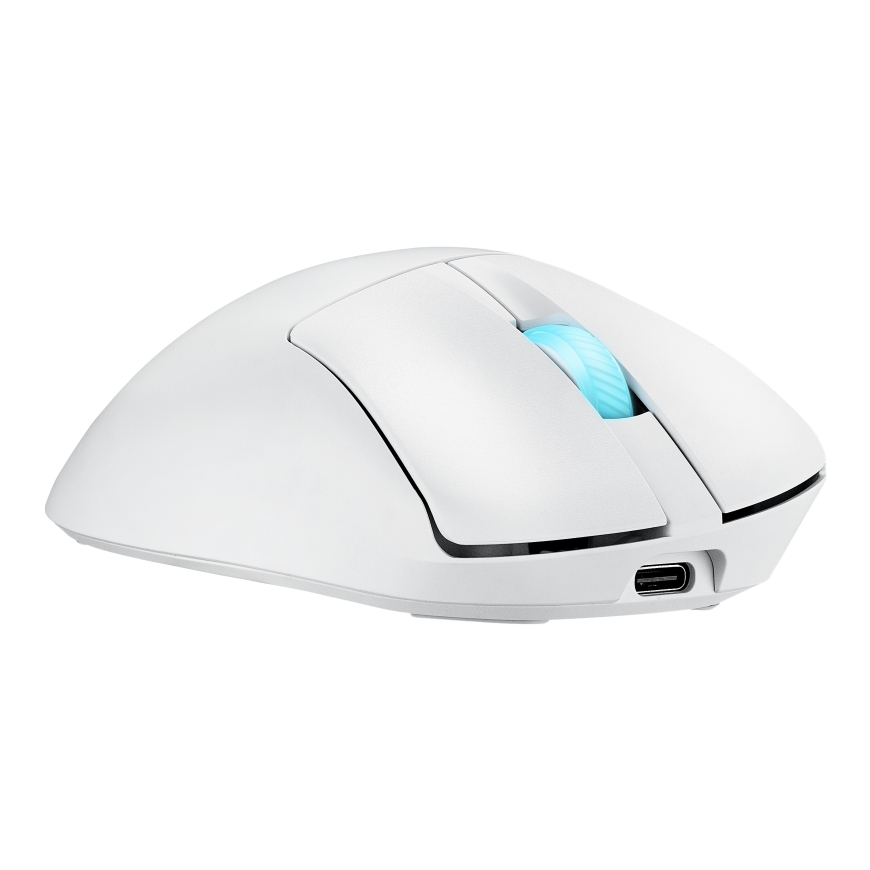 ASUS ROG Keris II Origin WHT mouse Gaming Right-hand RF Wireless + Bluetooth + USB Type-A Optical 42 – 5