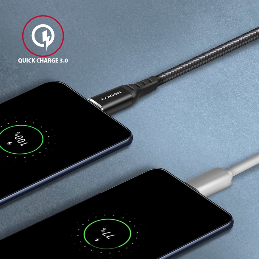 Axagon BUCM-AM10AB USB-kaapeli USB 2.0 1 m USB A USB C musta – 5