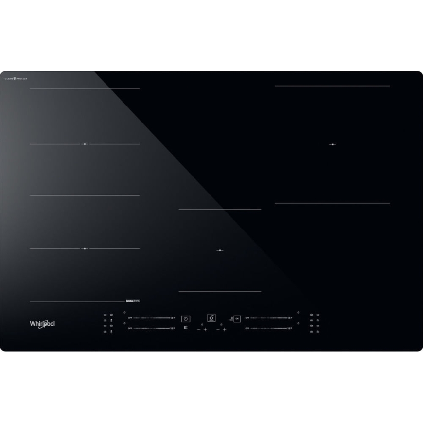 Whirlpool WF S1577 CPNE Black Built-in 77 cm Zone induction hob 4 zone(s) – 2
