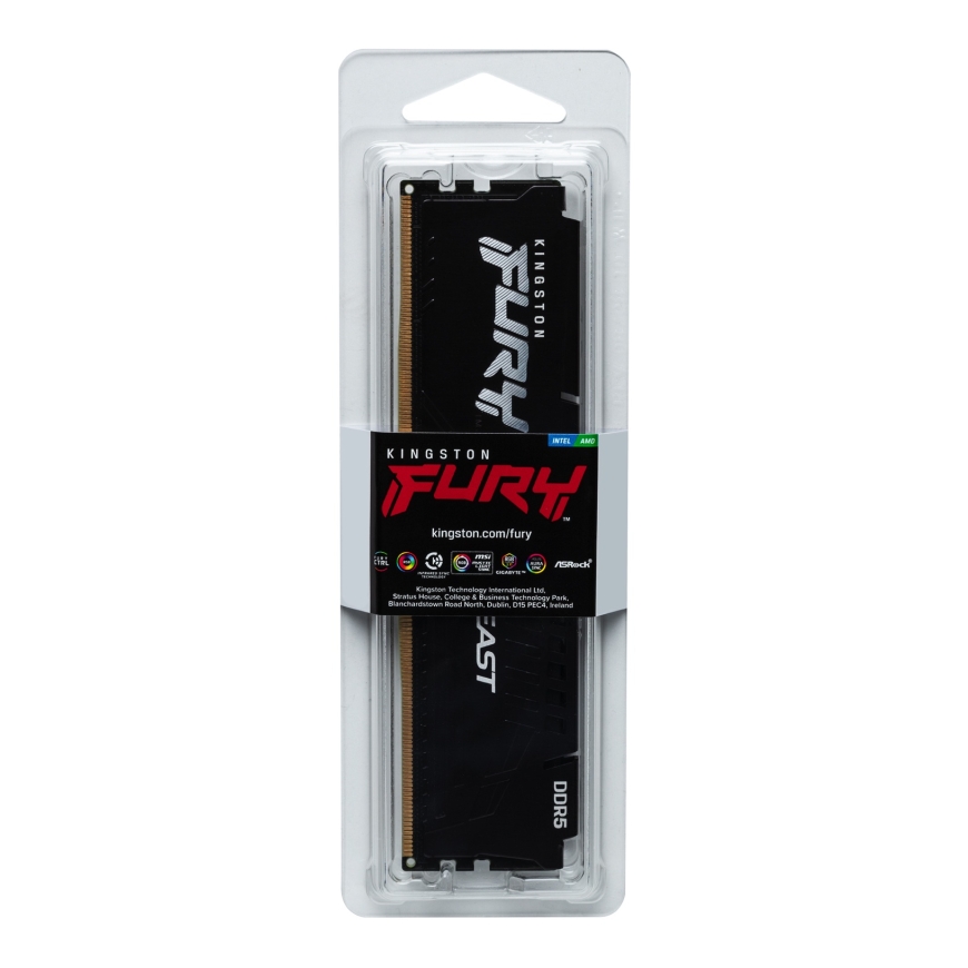 Kingston Technology FURY Beast atminties modulis 32 GB 1 x 32 GB DDR5 6000 MT/s – 5