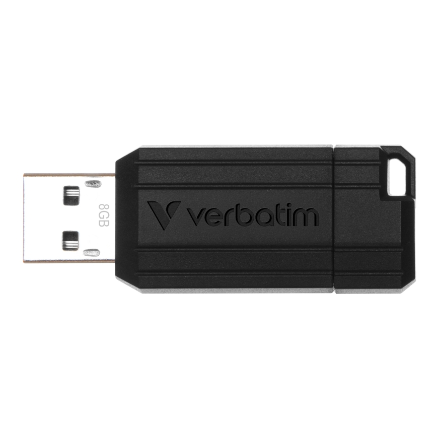 Verbatim PinStripe - USB Drive 8 GB - Black – 5