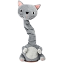 Plush Musical Cat Gray Plush Musical Cat Gray