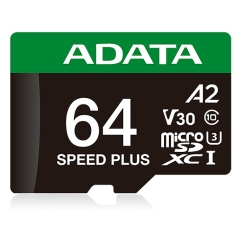 ADATA Speed Plus 64 GB MicroSDXC Klases 10