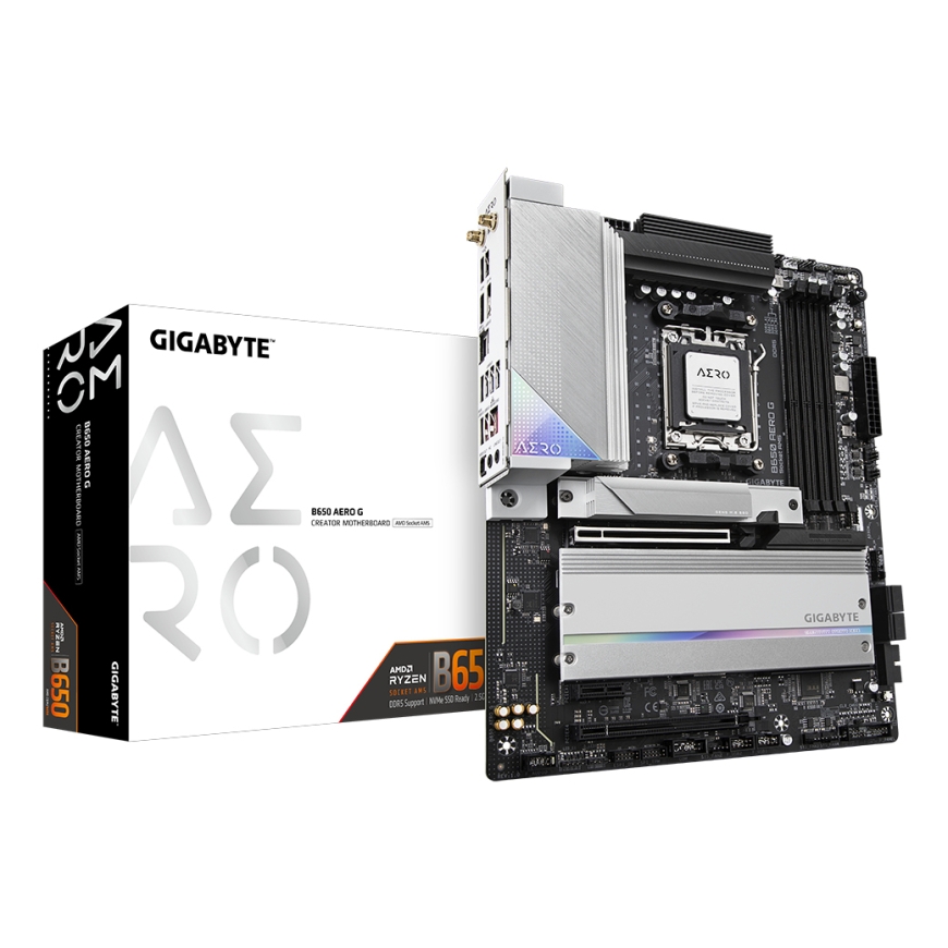 GIGABYTE B650 AERO G mātes plate