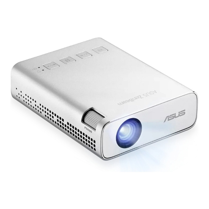 ASUS ZenBeam E1R Standard throw projector 200 ANSI lumens LED WVGA (854x480) Silver