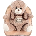 Perletti Milly Bear backpack with plush toy 26cm Perletti Milly Bear backpack with plush toy 26cm