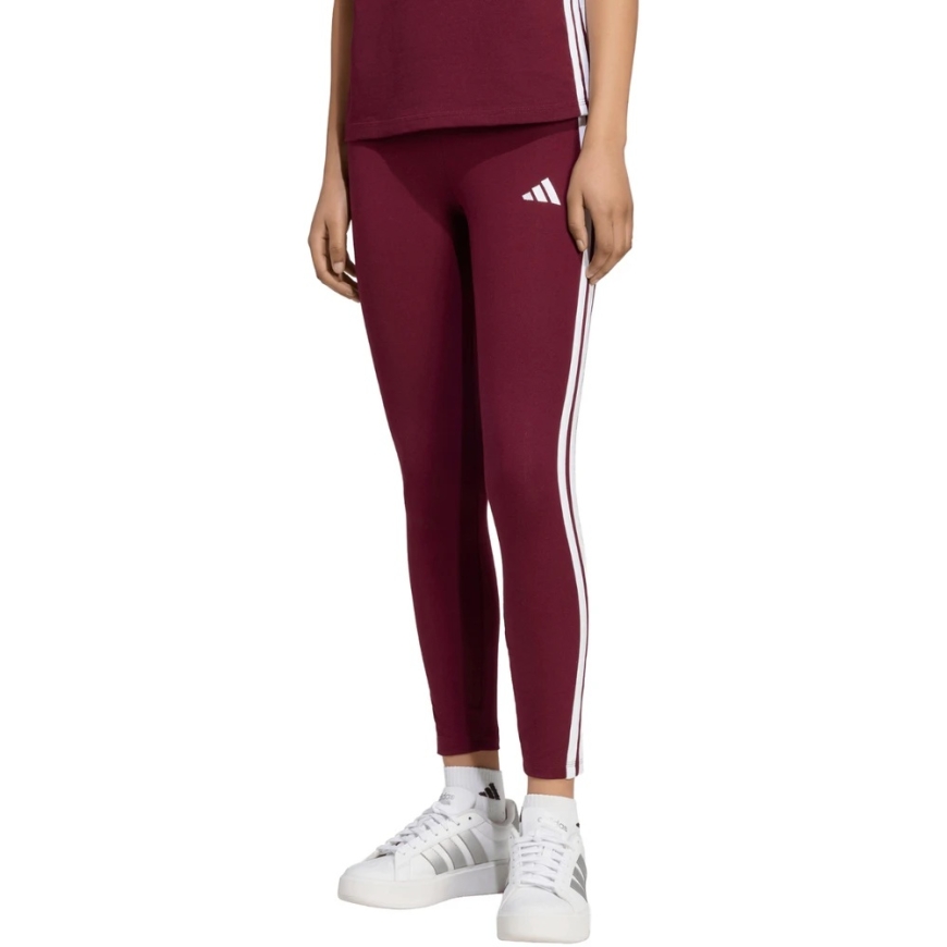 Adidas Essentials 3-Stripes tamprės sieviešu bordo