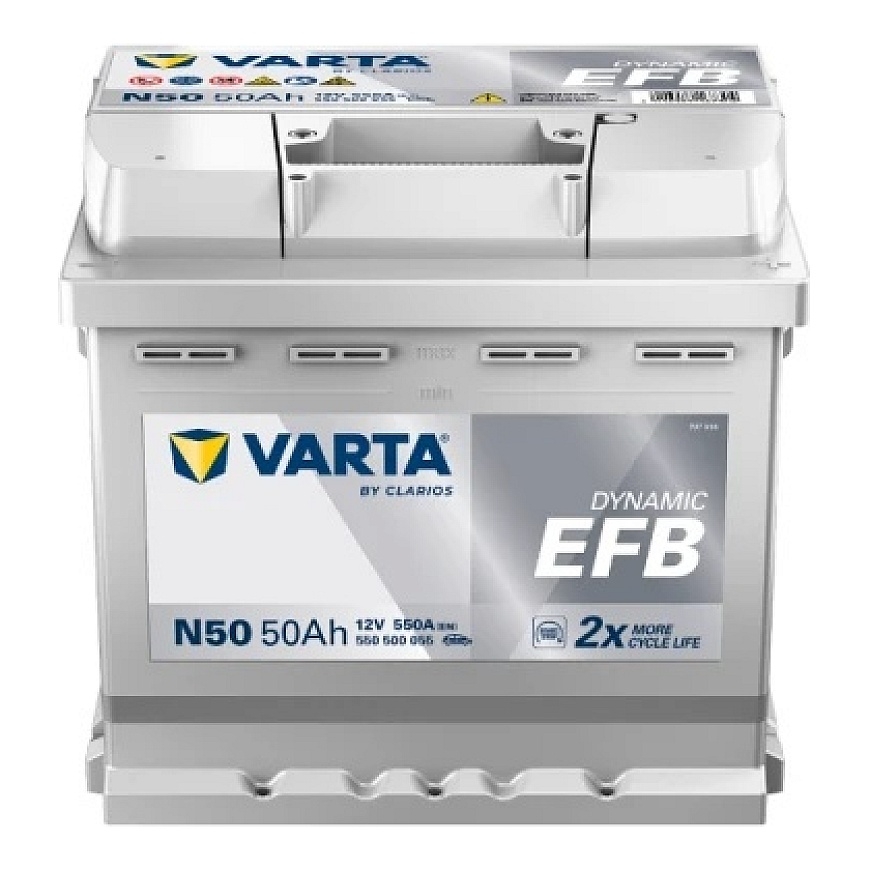 Varta Akumuliatorius 50 Ah 550 A EN 12V – 2