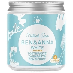 BEN & ANNA Hambapasta klaasis Balta + Fluor Hambapasta 100 ml