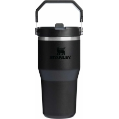 Stanley Iceflow Flip Straw Melns 2.0 krūze, 0.59 l