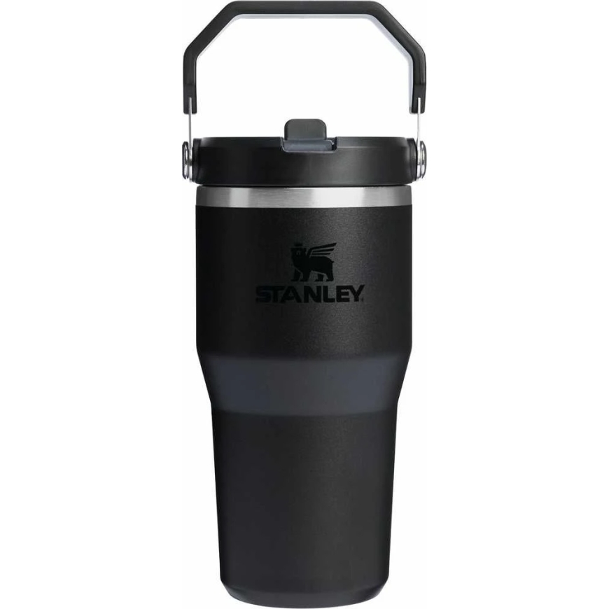 Stanley Iceflow Flip Straw Musta 2.0 muki, 0,59 l