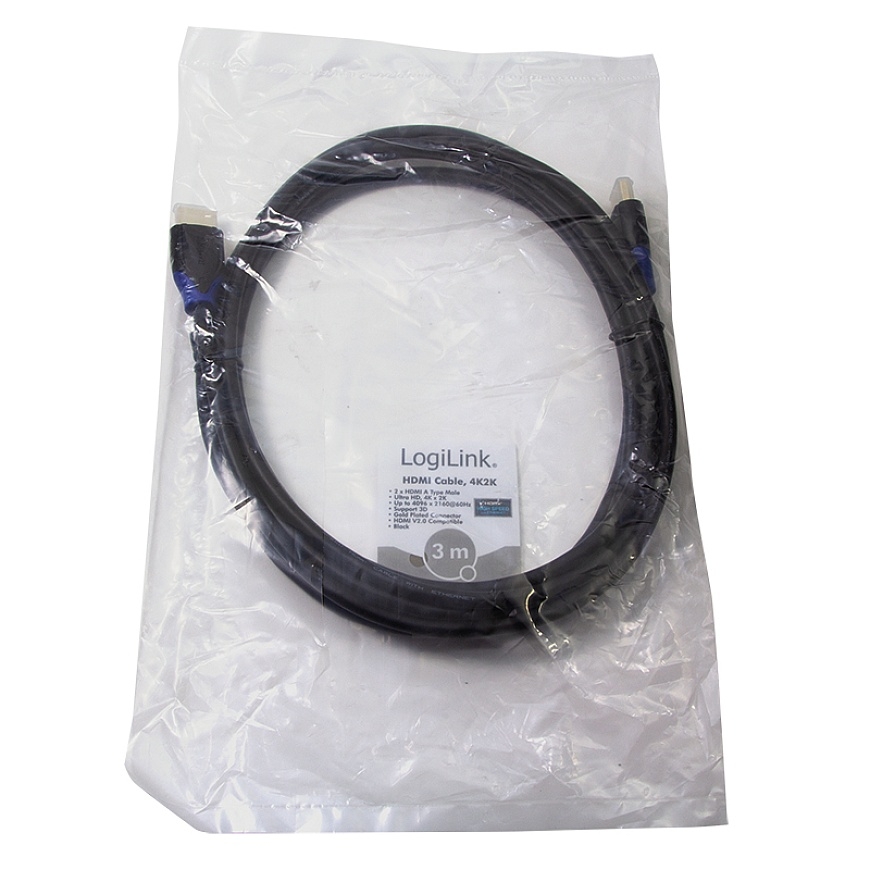 LogiLink CH0063 HDMI cable 3 m HDMI Type A (Standard) Black – 5