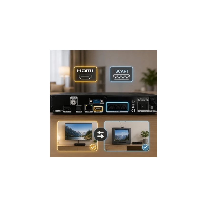 Ab Com CryptoBox AB 740HD DVB-S2 CX CI+ H.265 – 3