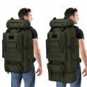 BQ43D tactical backpack 100L, waterproof, green BQ43D tactical backpack 100L, waterproof, green
