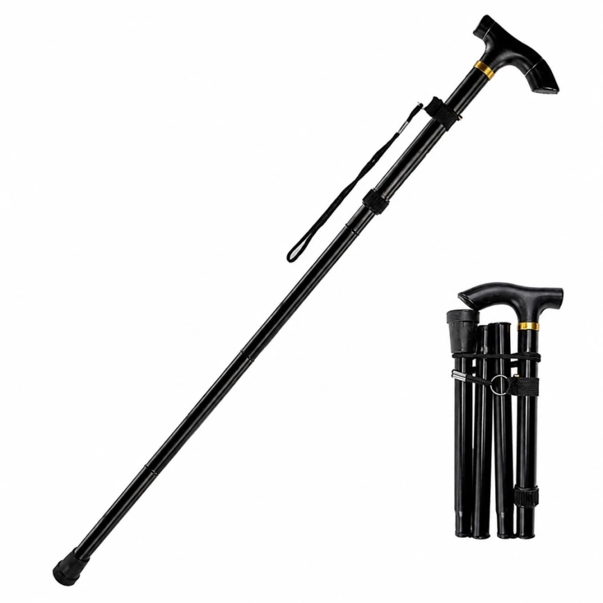 Lean Folding Telescopic Aluminum Crutch 85–95 cm – 5