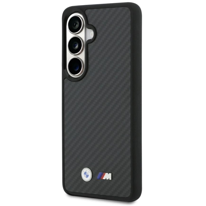 BMW M Kevlar Logo MagSafe Case for Samsung Galaxy S26, black color – 4