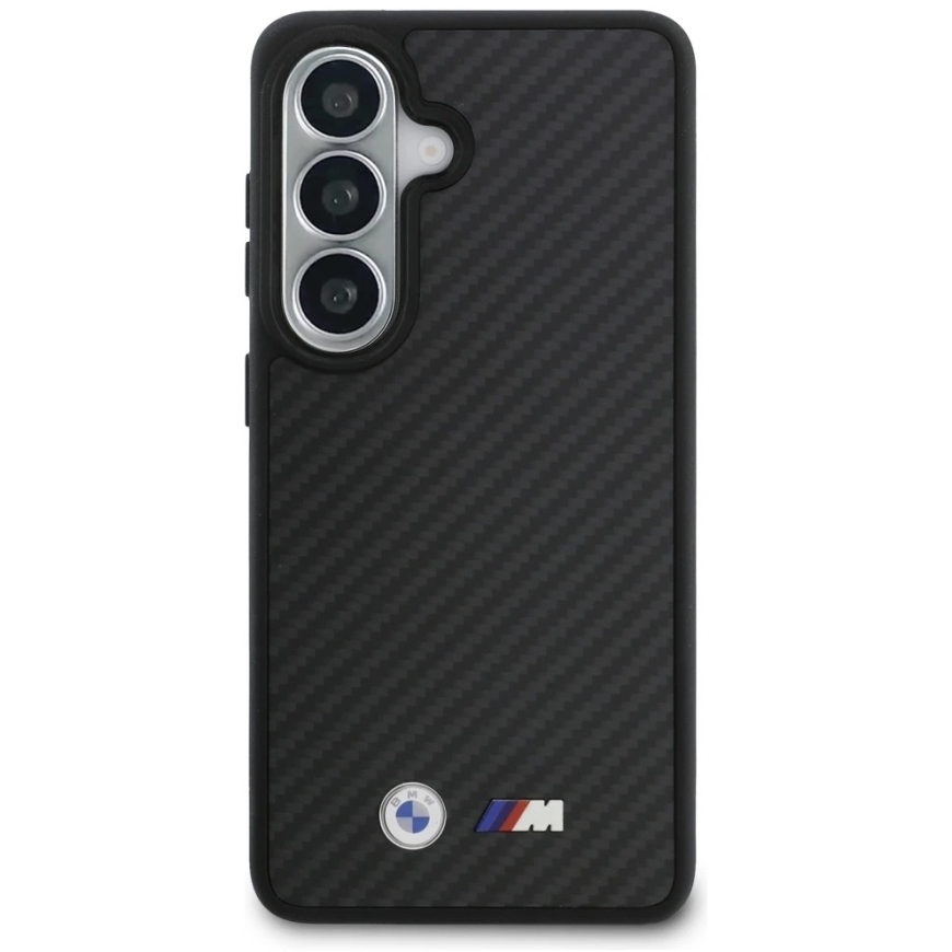 BMW M Kevlar Logo MagSafe Case for Samsung Galaxy S26, black color – 5