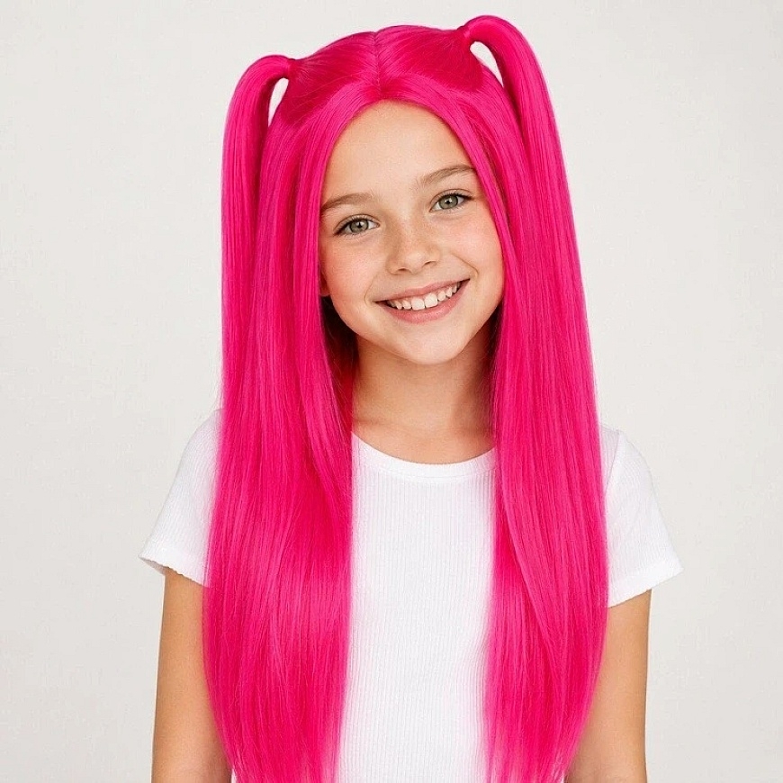 BQ3F Pink Demon Hunter Wig – 5