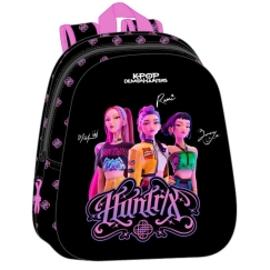 Safta KPop Demon Hunters Black 3D Backpack 33cm