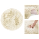 AmeliaHome Sand Color Rug Dokka AmeliaHome Sand Color Rug Dokka