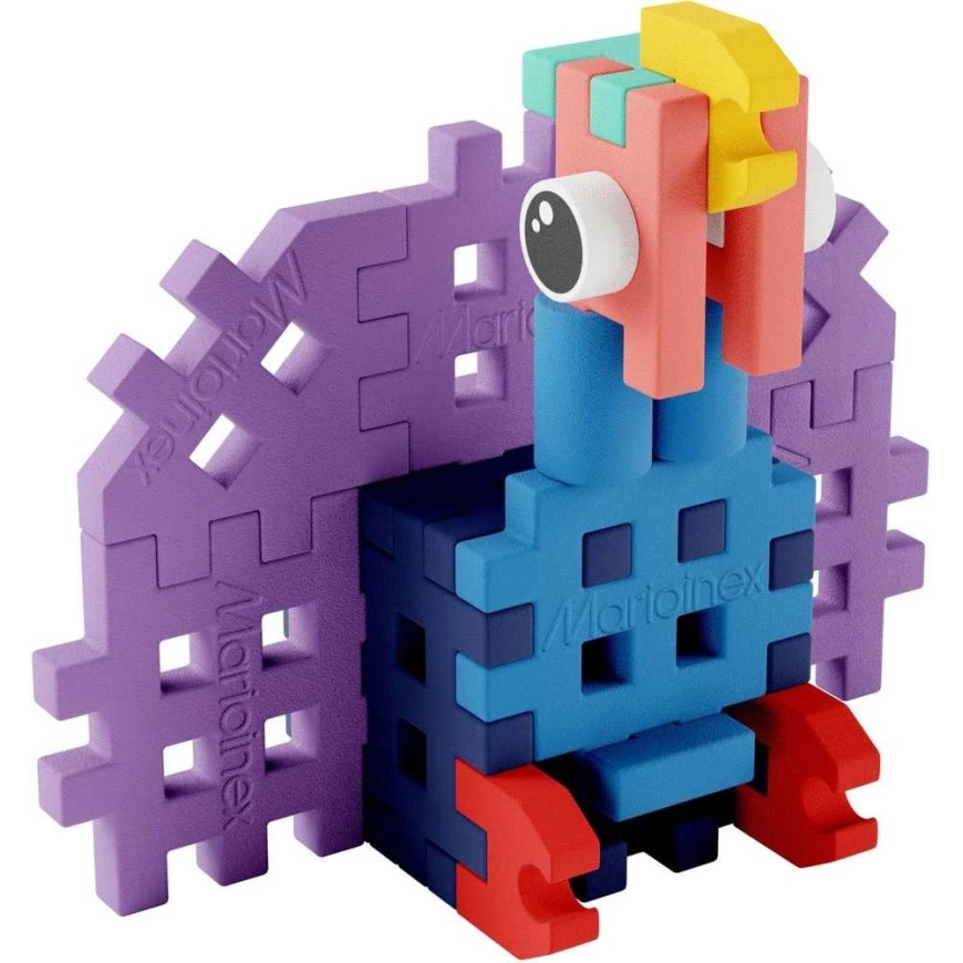Marioinex Mini Waffle Palikat Pocket Pets: Indyk, 25 kpl. – 2
