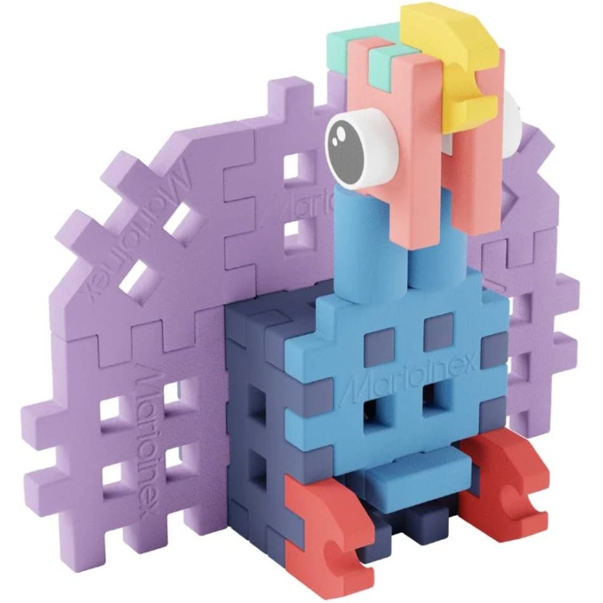 Marioinex Mini Waffle Palikat Pocket Pets: Indyk, 25 kpl. – 4