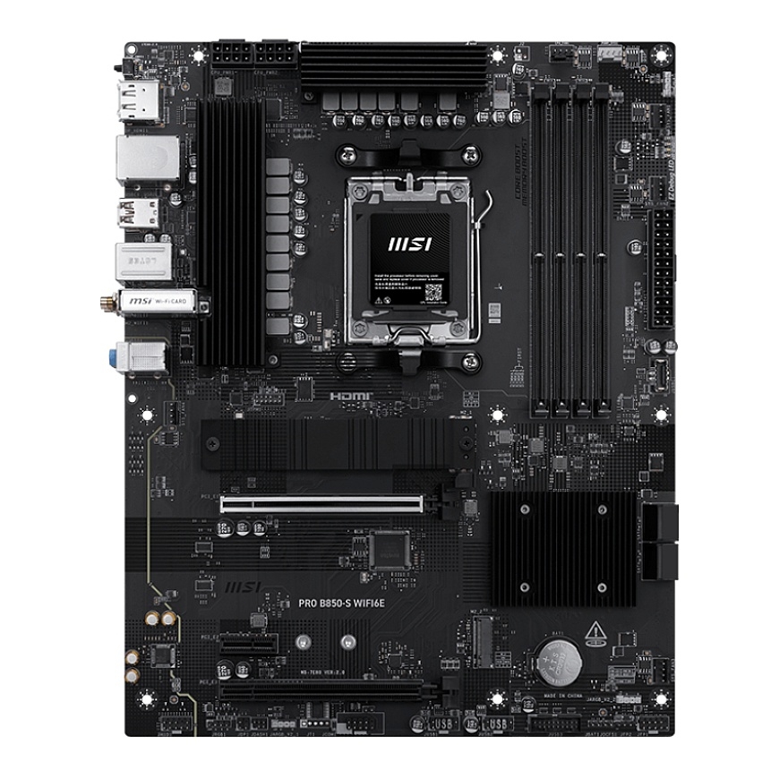 MSI PRO B850-S WIFI6E mātes plate