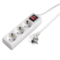 Hama 00137322 socket-outlet White Hama 00137322 socket-outlet White