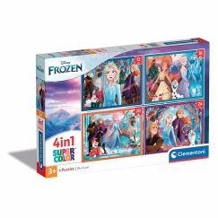 Clementoni Supercolor Disney Frozen Pusle 12 tk Multifilmid