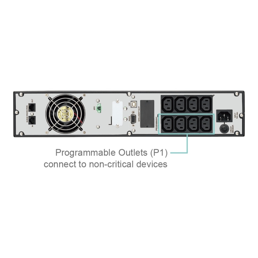FSP Clippers RT 1K uninterruptible power supply (UPS) Double-conversion (Online) 1 kVA 1000 W – 5