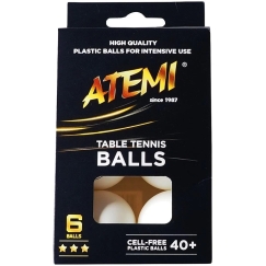 Atemi table tennis balls, 6 pcs