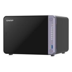 QNAP TS-632X-4G datu uzglabāšanas serveris NAS Tower Alpine Alpine AL-524 4 GB DDR4 QNAP QTS Melns