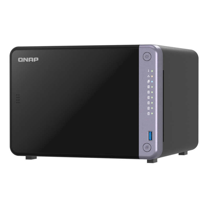 QNAP TS-632X-4G сервер хранения / NAS сервер Tower Alpine Alpine AL-524 4 GB DDR4 QNAP QTS Черный
