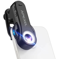 Apexel MS3 120x Micro Lens with LED Light