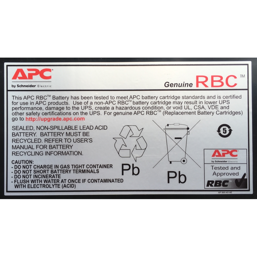 APC Replacement Battery Cartridge 18 with 2 Year Warranty – 2
