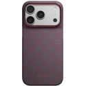 PITAKA Edge Argyle MagSafe Case for iPhone 18 Pro / 17 Pro, Blue-Red PITAKA Edge Argyle MagSafe Case for iPhone 18 Pro / 17 Pro, Blue-Red
