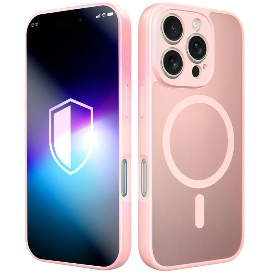 iPhone 16 Pro Case 3mk Misty MagCase, pink