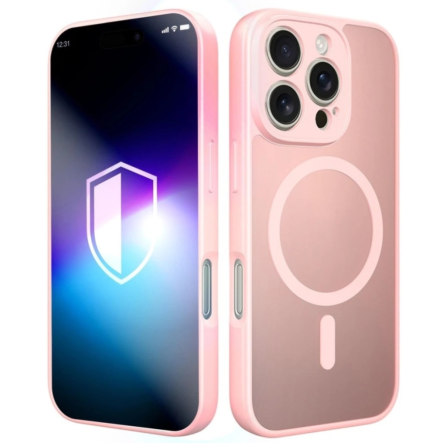 iPhone 16 Pro 3mk Misty MagCase kate, roosa – 2