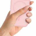 Dėklas iPhone 16 Pro 3mk Misty MagCase, rožinis Dėklas iPhone 16 Pro 3mk Misty MagCase, rožinis