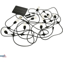SOLAR GARDEN LIGHT STRING LED BEMKO SOLBEE 3W 3000K 10PC 10M IP65 Black C83-SOB-003BL-3K SOLAR GARDEN LIGHT STRING LED BEMKO SOLBEE 3W 3000K 10PC 10M IP65 Black C83-SOB-003BL-3K