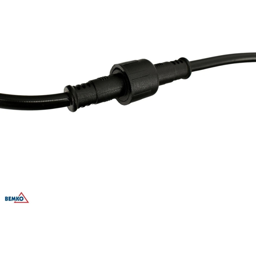 SOLAR GARDEN LIGHT STRING LED BEMKO SOLBEE 3W 3000K 10PC 10M IP65 Black C83-SOB-003BL-3K – 4