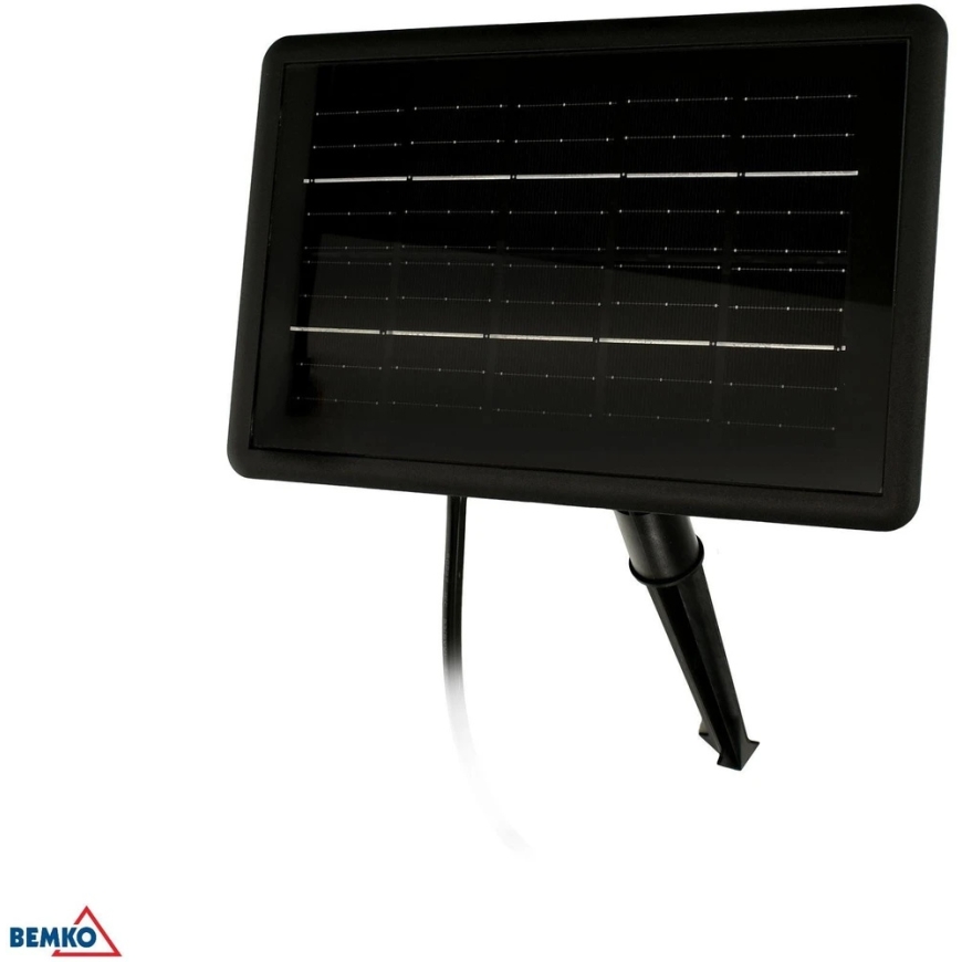 SOLAR GARDEN LIGHT STRING LED BEMKO SOLBEE 3W 3000K 10PC 10M IP65 Black C83-SOB-003BL-3K – 5