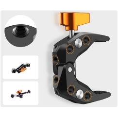 K&F Concept MS15 Universal Clamp - Aluminum Clamp with 60mm Opening