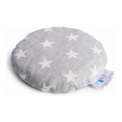 Sensillo Bocioland Cherry Stone Pillow Gray, Stars, BOC0183