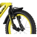 Dviratis Tabou Rocket 16 melns-dzeltens Dviratis Tabou Rocket 16 melns-dzeltens