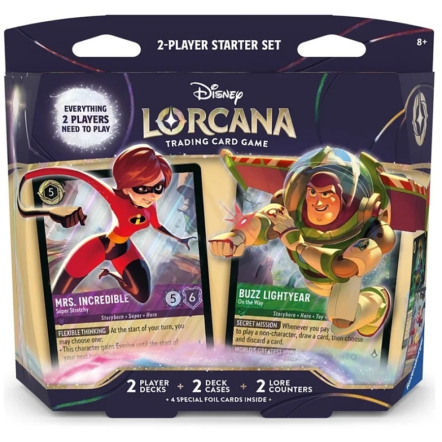 Disney Lorcana TCG - Wilds Unknown - 2-Player Starter Set