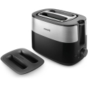 Philips Daily Collection HD2517/90 тостер 8 2 ломтик(а) 830 W Черный, Серебристый Philips Daily Collection HD2517/90 тостер 8 2 ломтик(а) 830 W Черный, Серебристый