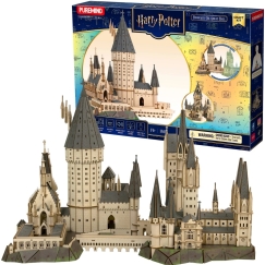 Palapeliä PUREMIND HARRY POTTER KOKOONTUVAT PUUMALLI HOGWARTS-RAKENNUS SUUR SALI