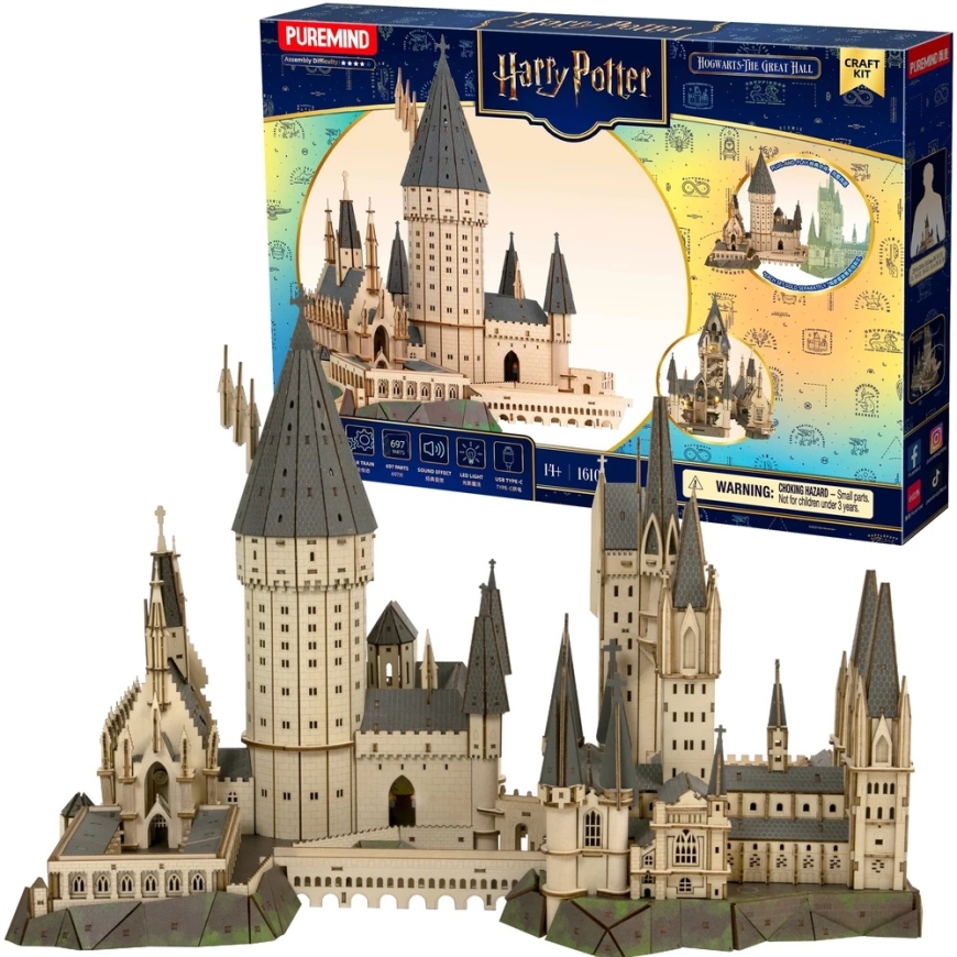 Puremind Puzzle PUREMIND HARI POTERIS SALIEKAMA