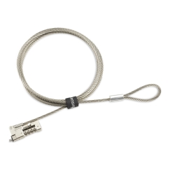Kensington Slim NanoSaver 2.0 EQ kabelio užraktas Sidabras 1,8 m